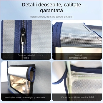 DEERCHIRP Cutie de izolare pentru imprimanta 3D – ignifugă, fonică, anti-praf și rezistentă la umezeală, pentru interior; greutate 3 kg