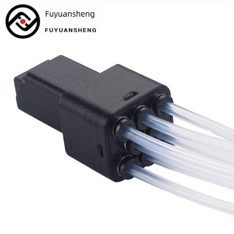 Hub filament pentru imprimantă 3D — FYSETC, compatibil cu Kobra 3/S1C, alimentare 8-în-1, instalare ușoară