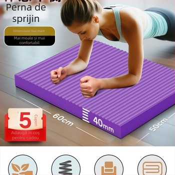 Covoraș de yoga – antiderapant, absorbant de șocuri, antrenament pentru inversiune; grosime 8/20/30/40 mm
