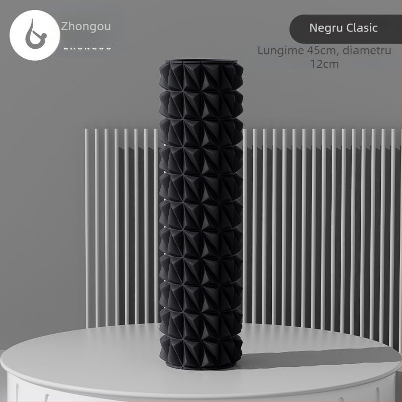 Coloană de yoga Diamant a doua generație Axă goală Rulou din spumă masaj Portabil