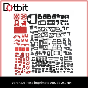 Dotbit Voron 2.4 ABS Kit de piese pentru imprimantă – set complet pentru instalare DIY și fixări