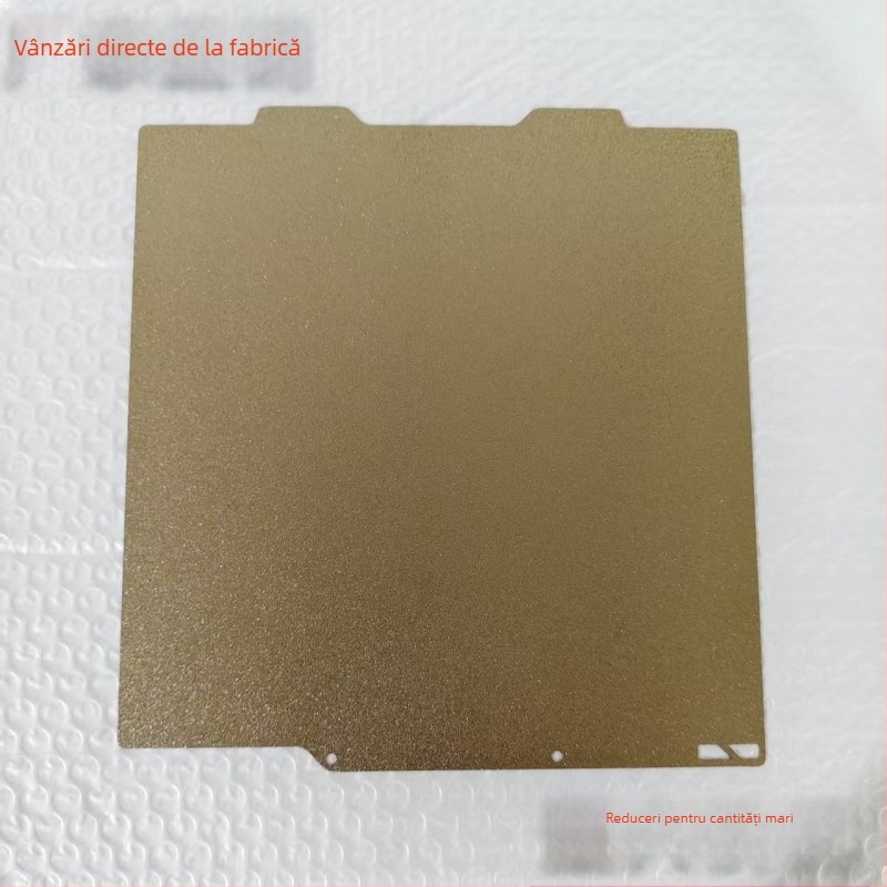 Platformă de pat cald pentru imprimare 3D A1Mini — Placă PEI din oțel arc, găuri exacte, schimbare automată a discului