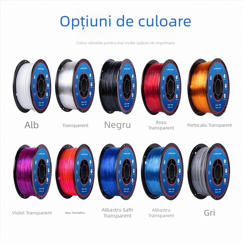 Lambo TPU filament flexibil pentru imprimare 3D, diametru 1.75 mm, 1 kg