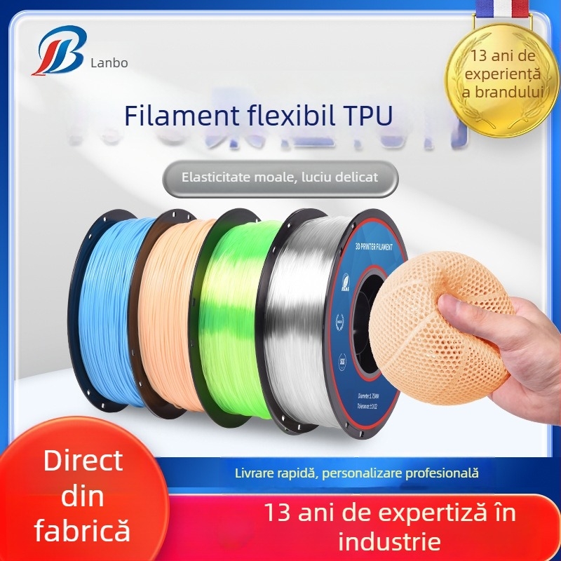 Lambo TPU filament flexibil pentru imprimare 3D, diametru 1.75 mm, 1 kg