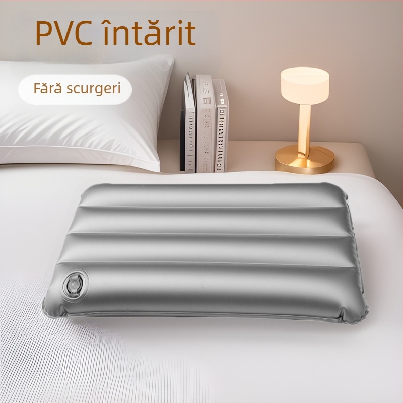 Pernă gonflabilă din PVC cu dublă utilizare - apă și aer, 10 cm grosime (PVC; umplere cu apă și aer; 0,5 kg; AMD1305)