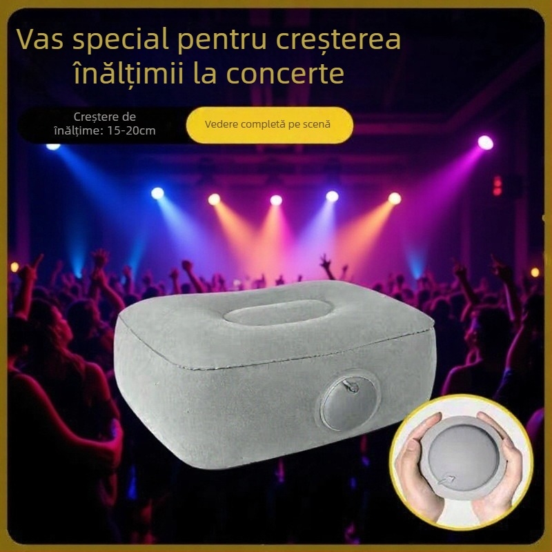 Perna gonflabilă pentru picior, PVC, format U, LY-011, pentru călătorii în aer liber