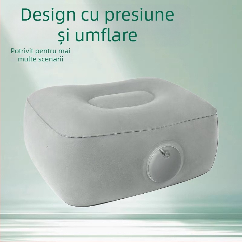 Perna gonflabilă pentru picior, PVC, format U, LY-011, pentru călătorii în aer liber