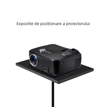 Suport pentru proiector pe podea, trepied pliabil, reglabil, cu tavă