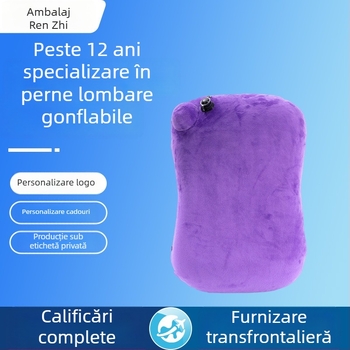 Ai reward me Pernă lombară, personalizabilă în loturi mici, husă Crystal Velvet, umplere cu aer