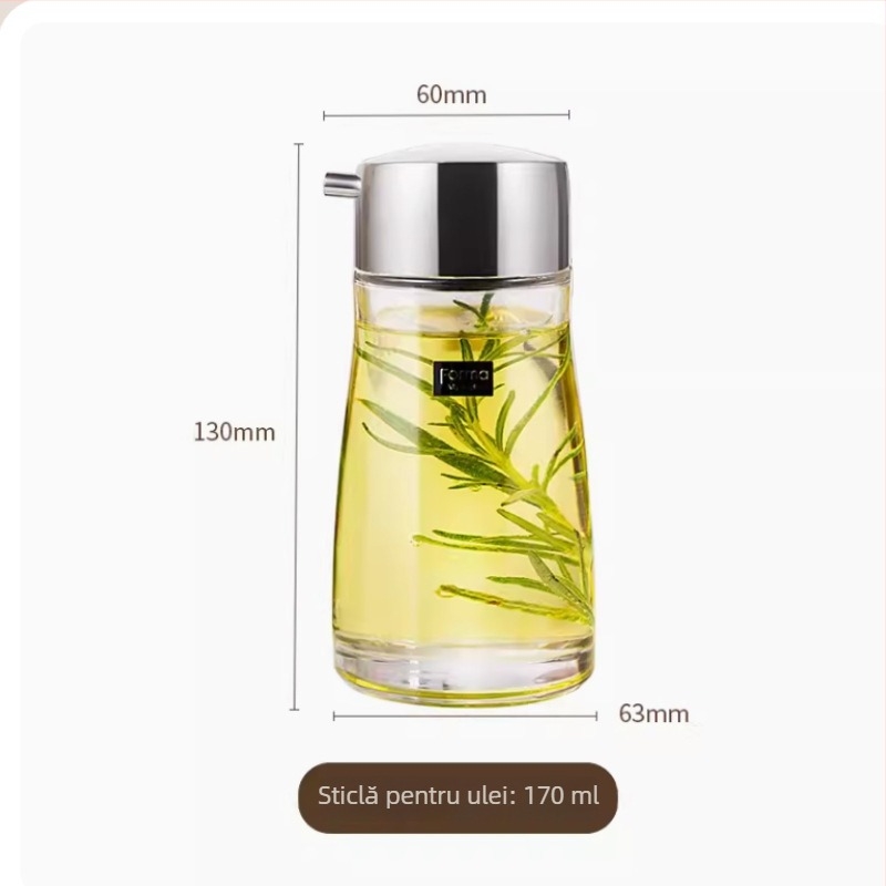 Set de sticle din sticlă ASVEL pentru condimente, stil japonez, pentru sos de soia, ulei și oțet, ambalaj universal, calitate de primă clasă