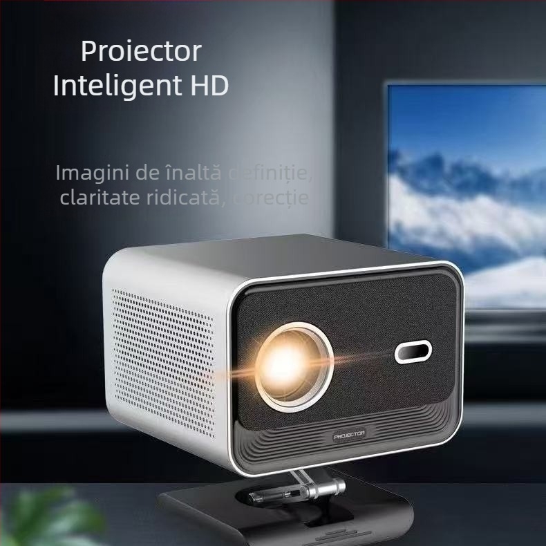 Proiector Puda 4K inteligent, proiecție directă, model 2025, 55W, Guangdong