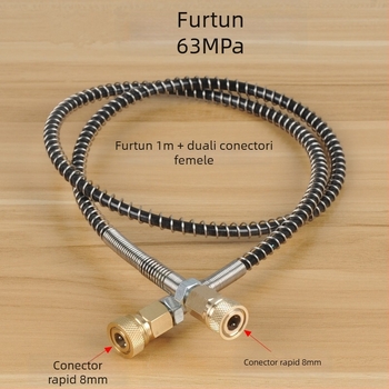 Pompa aer electrică pentru presiune înaltă, 30 MPa, lungime 1000 mm, model 1000, construcție din fier