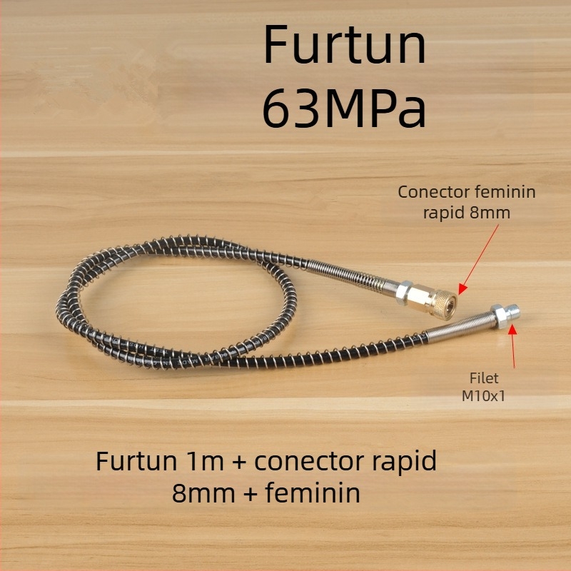 Pompa aer electrică pentru presiune înaltă, 30 MPa, lungime 1000 mm, model 1000, construcție din fier