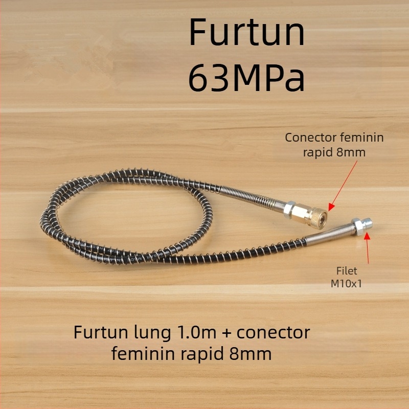 Pompa aer electrică pentru presiune înaltă, 30 MPa, lungime 1000 mm, model 1000, construcție din fier