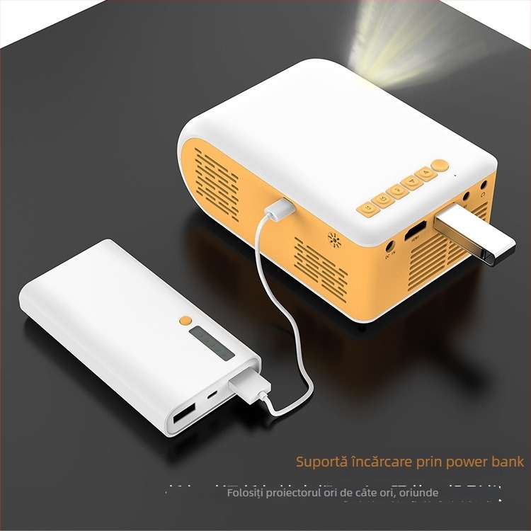 Proiector portabil VF260, proiecție frontală, rezoluție 800x480, 2000 lm, 30W