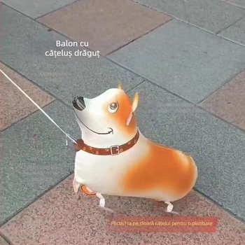 Balon jucărie cu formă de animal de desene animate extraterestru, model zodiacal, material Altul, marcă Friendly