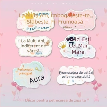 Tablă KT ținută în mână pentru poze, decor de ziua de naștere, marca Manheng, Material: Altul, Prop pentru amenajarea spațiului