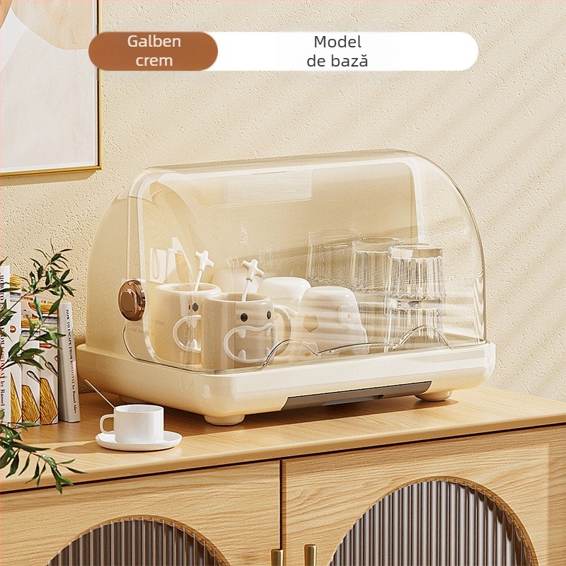 Raft de uscare pentru pahare din sticlă pe birou, Hua yide, model nou 2025, design modern minimalist, greutate 1630 g