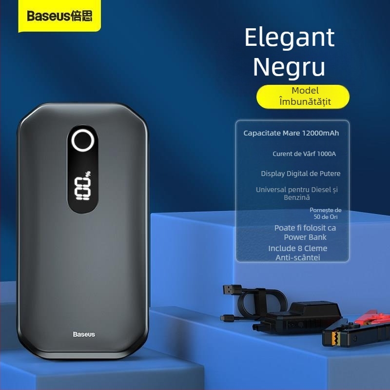 Baseus starter de urgență auto 12V și power bank exterior