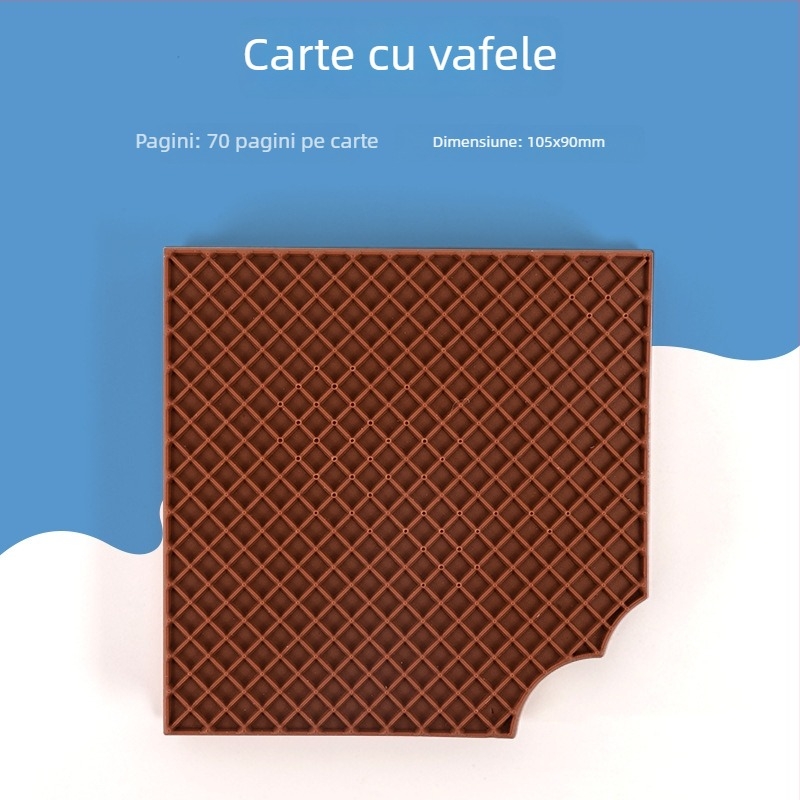 Bloc de notițe în formă de biscuit cu aromă de lapte, pentru notițe distractive