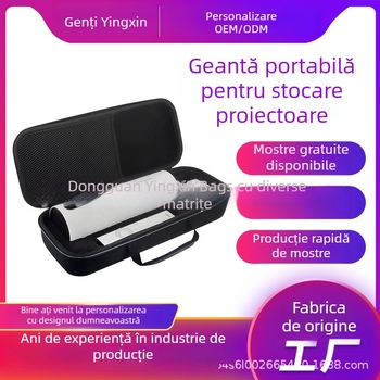 Husă de depozitare pentru proiector – carcasă EVA rigidă, compatibilă cu P3S, ambalaj impermeabil, personalizare disponibilă