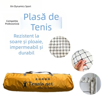Plasă de tenis din PE, margini întărite cu sârmă de oțel, WQW-01, Xin Power, pentru competiții profesionale
