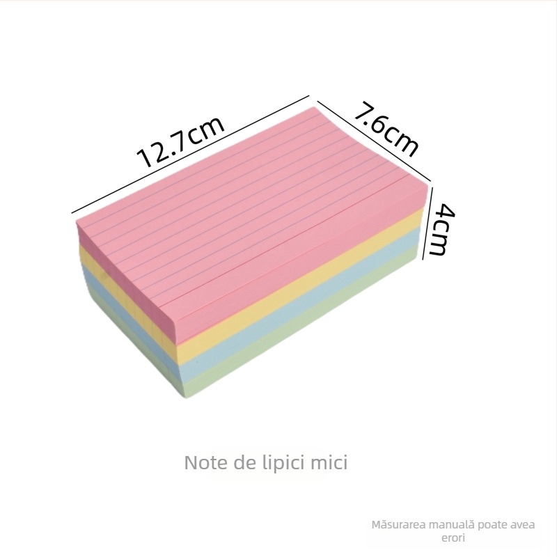 Bloc de notă Hongen Paper Brick cu linii orizontale grele — Ambalaj de bază, Hongen Stationery, Autorizație IP: Nu