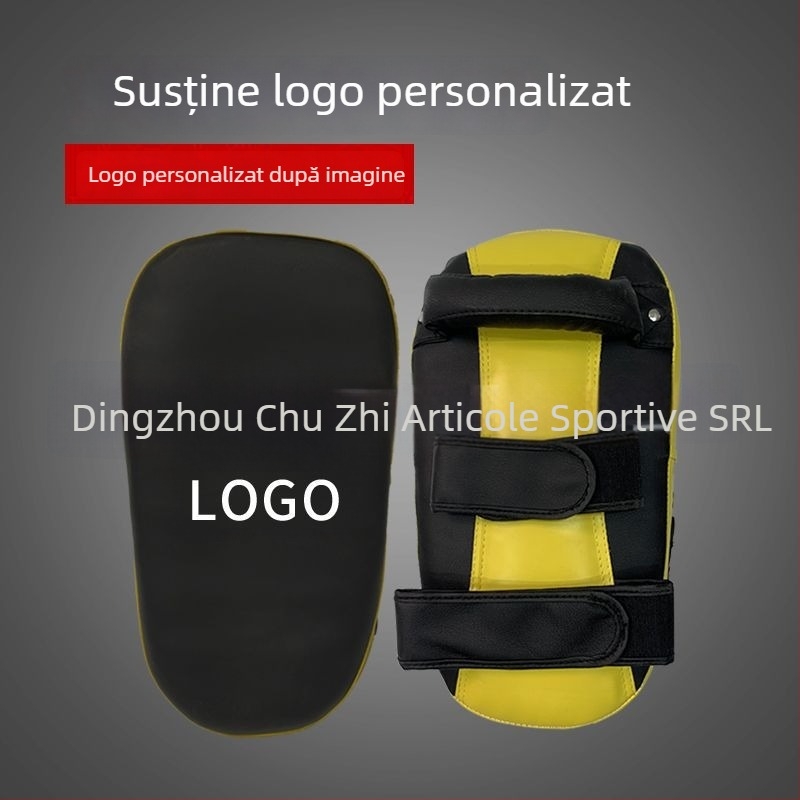 Țintă curbată pentru antrenament de box, Muay Thai și Taekwondo – material PU, design vertical, model 40, greutate 400 g
