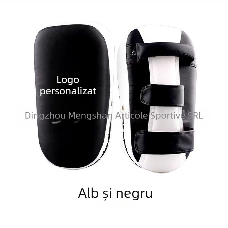 Țintă curbată pentru antrenament de box, Muay Thai și Taekwondo – material PU, design vertical, model 40, greutate 400 g