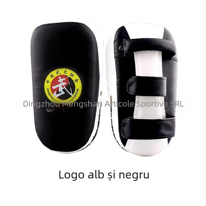 Țintă curbată pentru antrenament de box, Muay Thai și Taekwondo – material PU, design vertical, model 40, greutate 400 g