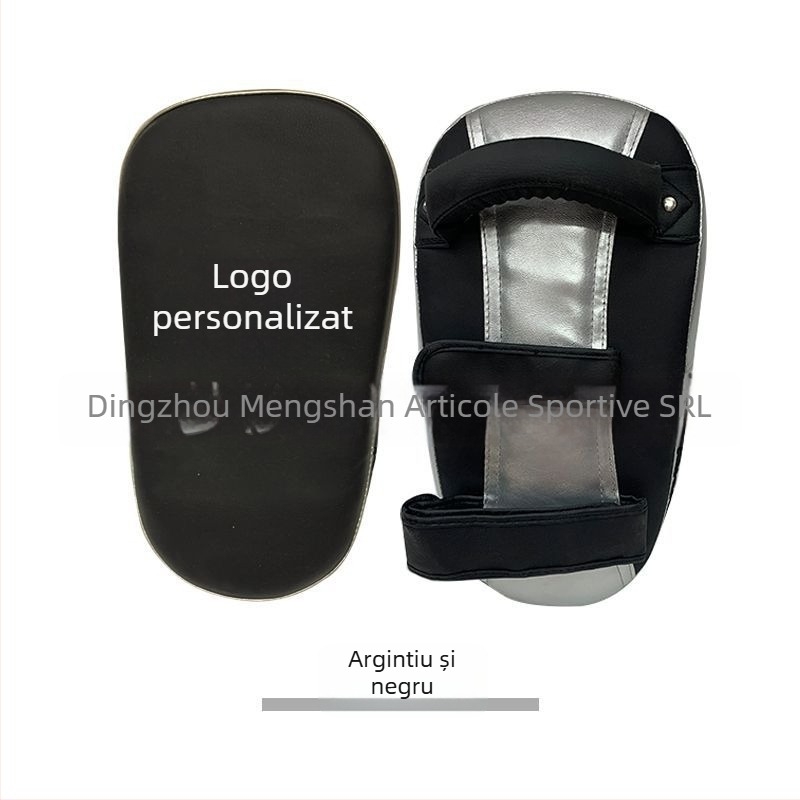 Țintă curbată pentru antrenament de box, Muay Thai și Taekwondo – material PU, design vertical, model 40, greutate 400 g