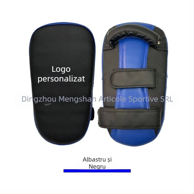 Țintă curbată pentru antrenament de box, Muay Thai și Taekwondo – material PU, design vertical, model 40, greutate 400 g