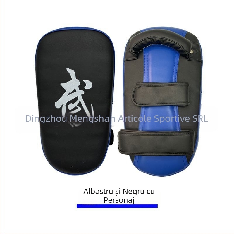Țintă curbată pentru antrenament de box, Muay Thai și Taekwondo – material PU, design vertical, model 40, greutate 400 g