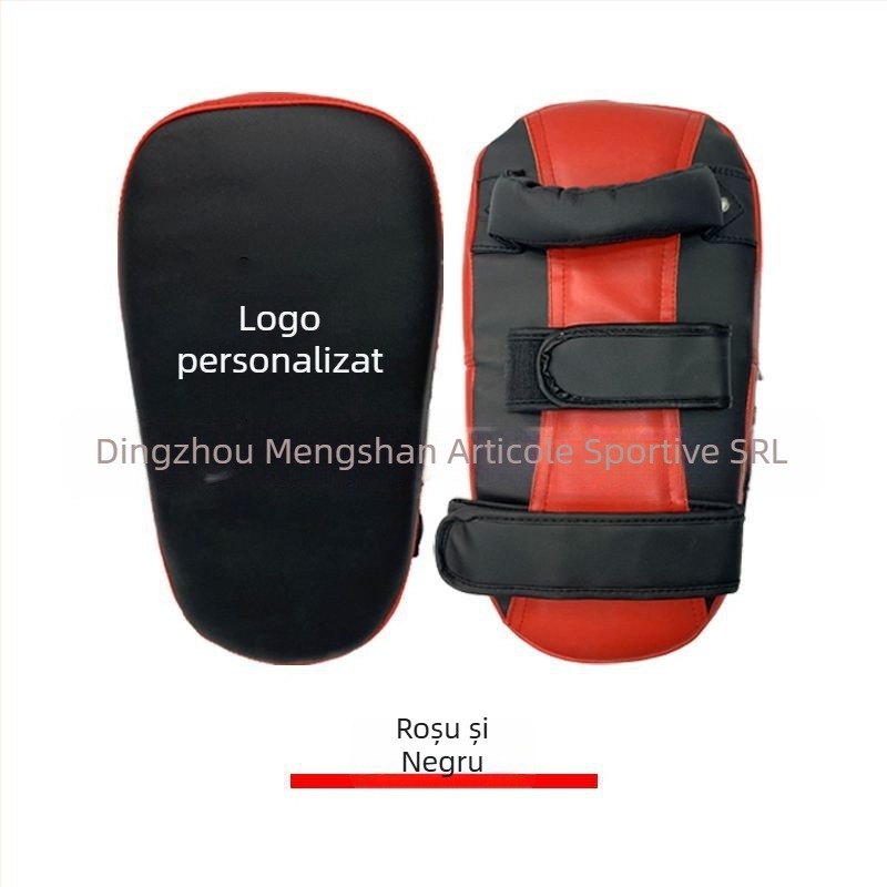 Țintă curbată pentru antrenament de box, Muay Thai și Taekwondo – material PU, design vertical, model 40, greutate 400 g