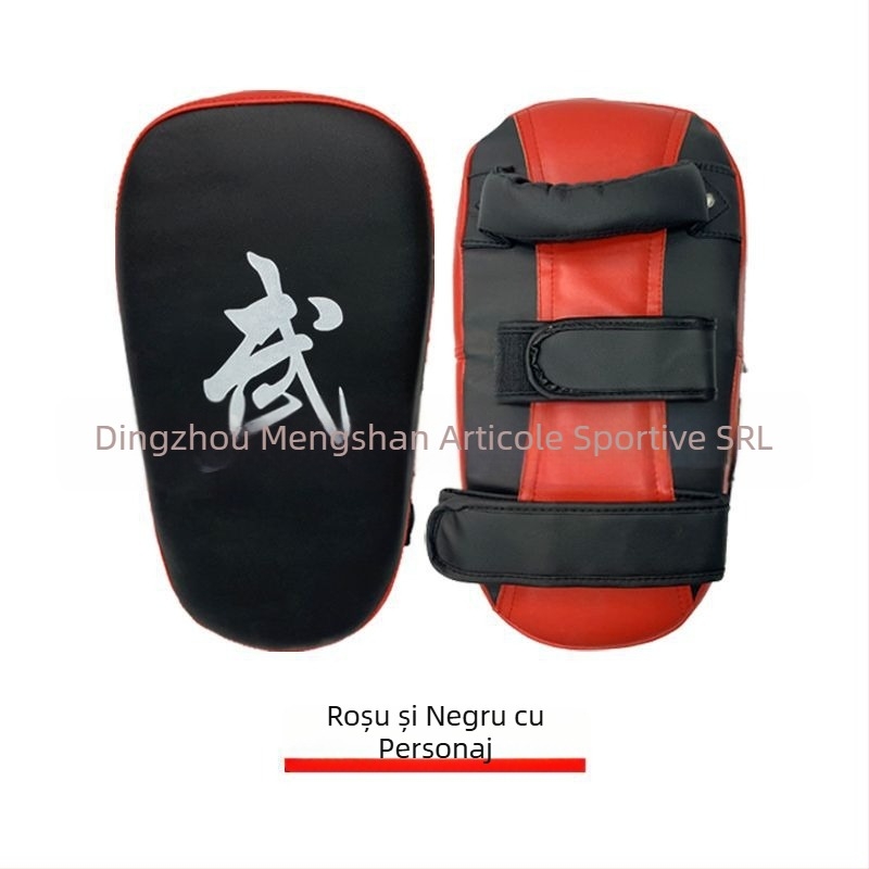 Țintă curbată pentru antrenament de box, Muay Thai și Taekwondo – material PU, design vertical, model 40, greutate 400 g