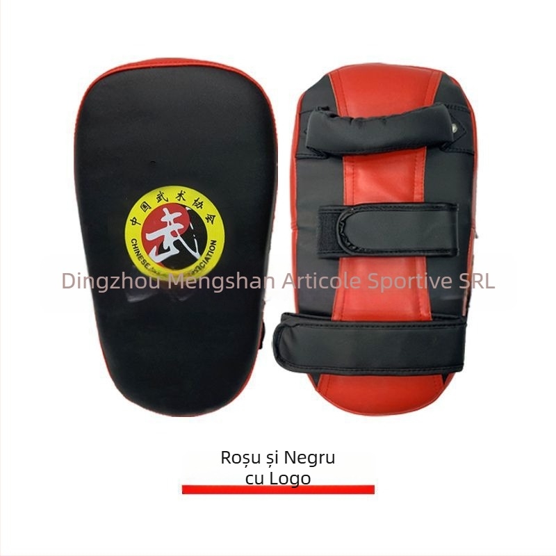 Țintă curbată pentru antrenament de box, Muay Thai și Taekwondo – material PU, design vertical, model 40, greutate 400 g