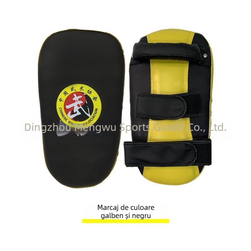 Țintă curbată pentru antrenament de box, Muay Thai și Taekwondo – material PU, design vertical, model 40, greutate 400 g
