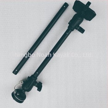 Accesorii pentru caiac – Extensie pentru sonarul de pescuit, platformă lungă, bază rotundă (Materiale: nylon, silicon, aluminiu; Greutate: 666 g; Marca: Noah)