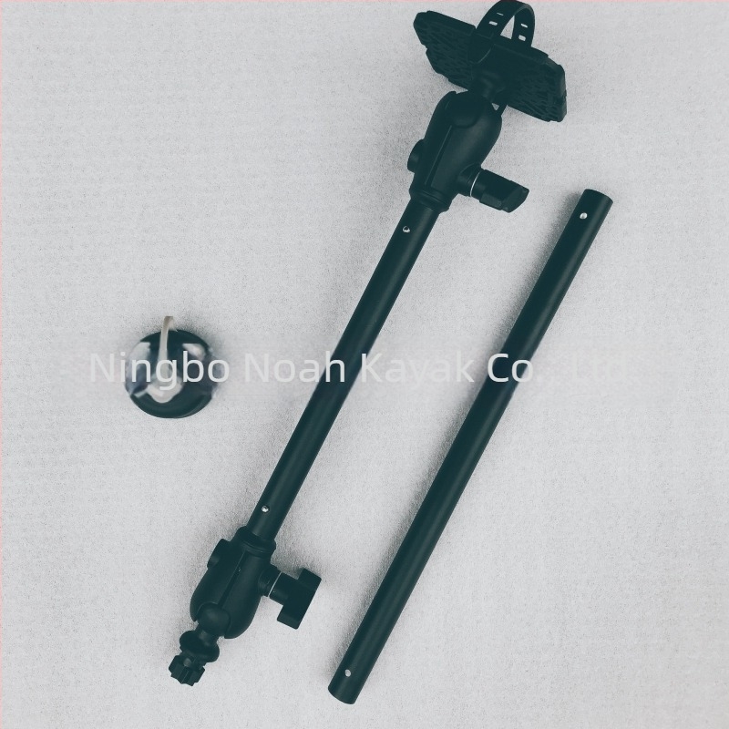 Accesorii pentru caiac – Extensie pentru sonarul de pescuit, platformă lungă, bază rotundă (Materiale: nylon, silicon, aluminiu; Greutate: 666 g; Marca: Noah)