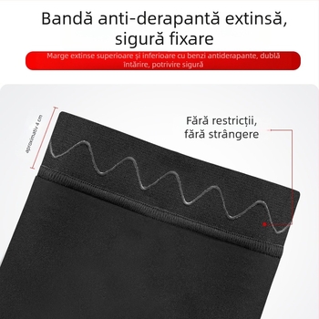 Protecții pentru genunchi pentru sport, cu compresie și protecție la impact, pentru baschet — SBR + plasă elastică respirabilă, margini anti-derapare din silicon, cusătură cu patru ace, șase fire