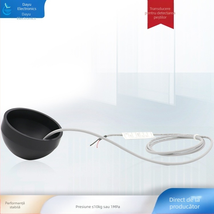 Senzor ultrasonor pentru detectarea peștilor, sonar wireless, modul intern (Model: DYW-110-50AC; Frecvență: 110 kHz)