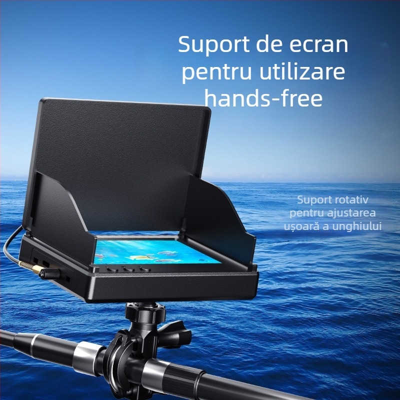 Camera subacvatică de pescuit P300 — IP68, 2 MP, unghi de vizualizare 60°, iluminare LED