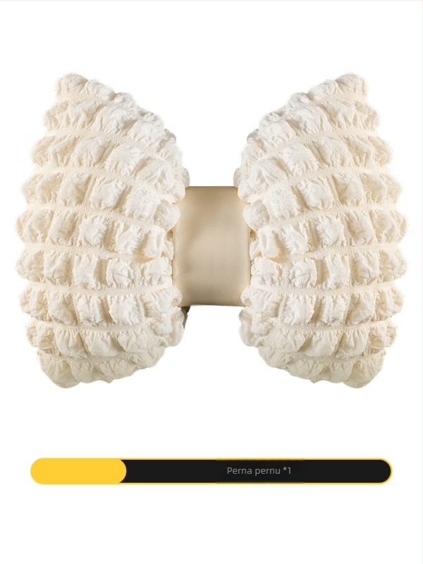 Perna pentru scaun auto pentru banchetă din spate, ventilată, pentru toate sezoanele, suprafață Ice Silk, umplutură din fibre sintetice