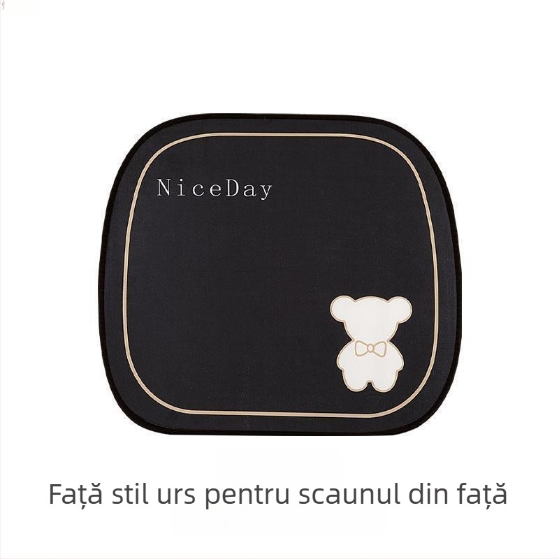 Perna pentru scaun auto pentru banchetă din spate, ventilată, pentru toate sezoanele, suprafață Ice Silk, umplutură din fibre sintetice