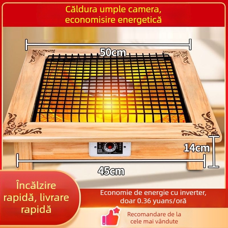 Încălzitor pentru picioare, sub masă, economisire de energie pentru uz casnic