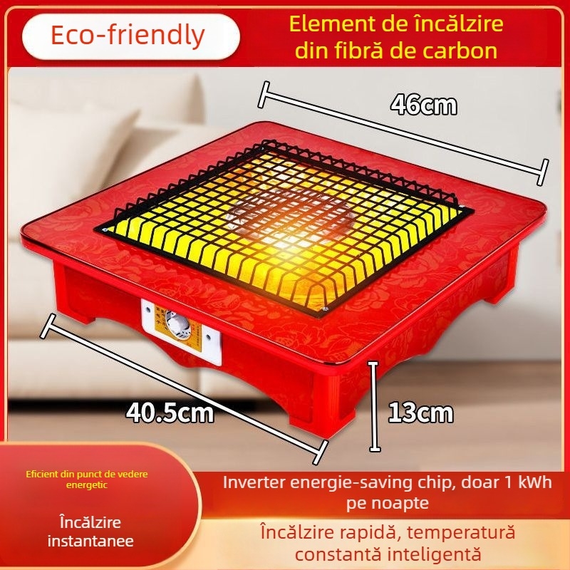 Încălzitor pentru picioare, sub masă, economisire de energie pentru uz casnic