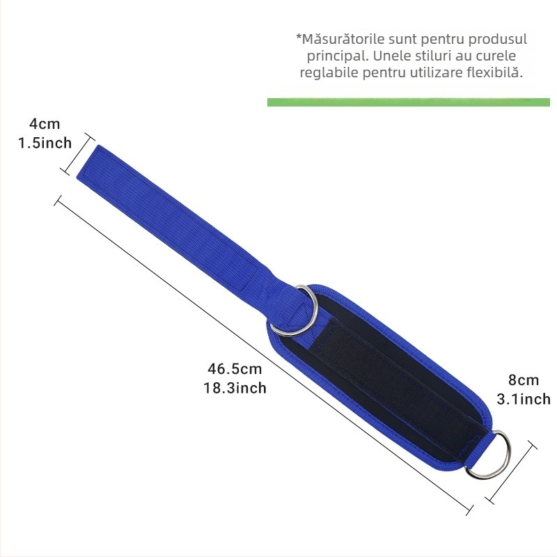 Protecție de gleznă cu suport dinamic și compresie elastică – material burete, ajutor de reabilitare pentru yoga, alergare și fitness