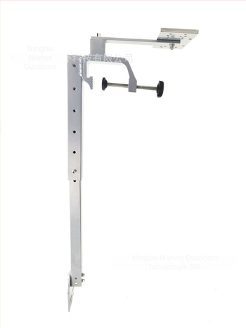 Suport pentru sonar, aluminiu, rotire la 360°, fix, MG-FAF-011, HIRUN