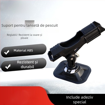 Suport pentru undițe de barcă, turel rotativ la 360° – construcție PVC – Piesă standard – Model: Altul