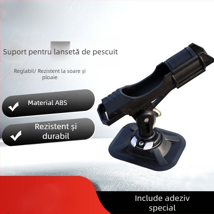 Suport pentru undițe de barcă, turel rotativ la 360° – construcție PVC – Piesă standard – Model: Altul